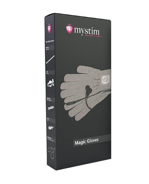Mystim eStim Magic Gloves - Gray