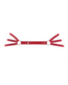 Adore Femme Fatale Waist Harness w/Detachable Garters Red O/S