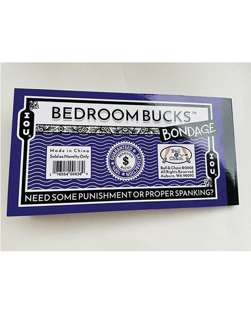 Bedroom Bondage Bucks
