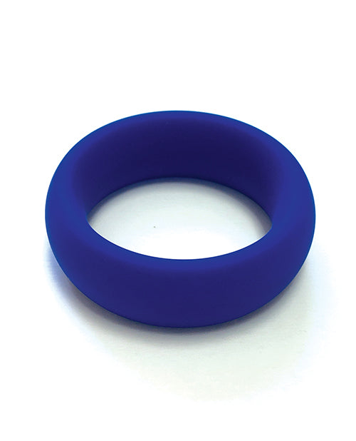 Spartacus 2" Wide Silicone Donut Ring - Blue