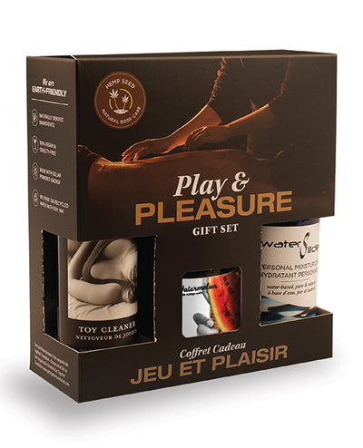 Earthly Body Play & Pleasure Gift Set - Assorted Scents