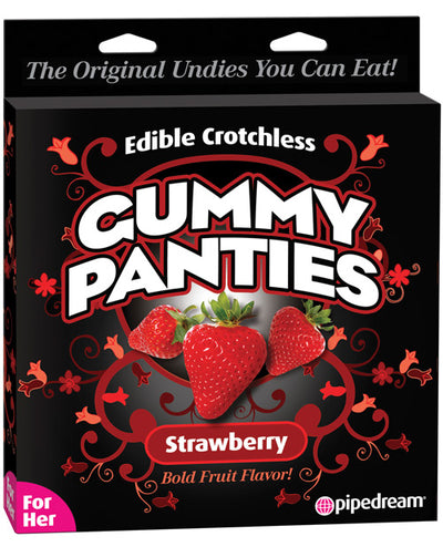 Edible Crotchless Gummy Women's Panty - Assorted Flavors