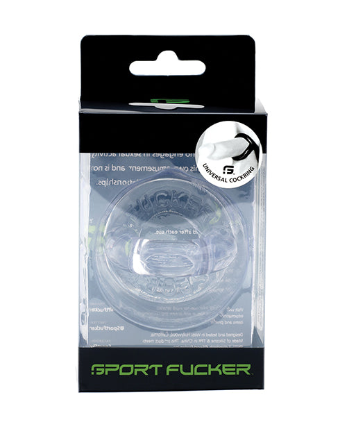 Sport Fucker Universal Cockring - Clear