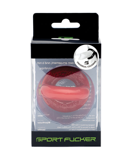 Sport Fucker Universal Cockring - Red