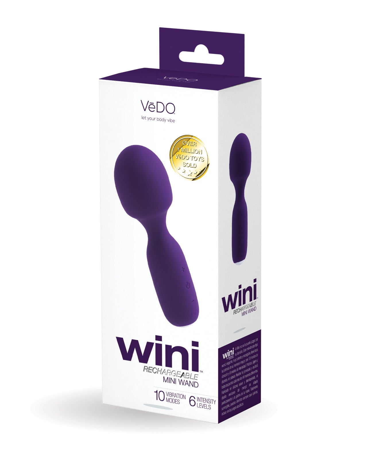 VeDO Wini Rechargeable Mini Wand - Assorted Colors