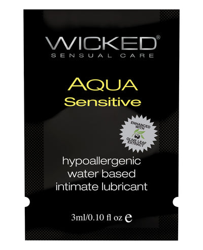 Wicked Sensual Care Hypoallergenic Aqua Sensitive Water Based Lubricant