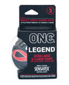 One The Legend XL Condoms - Box of 3