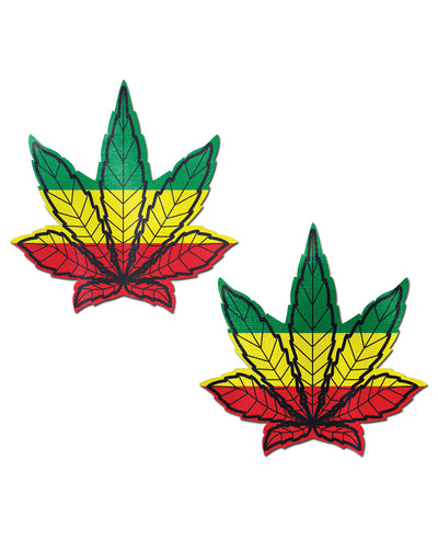 Pastease Marijuana Leafs - Rasta O/S