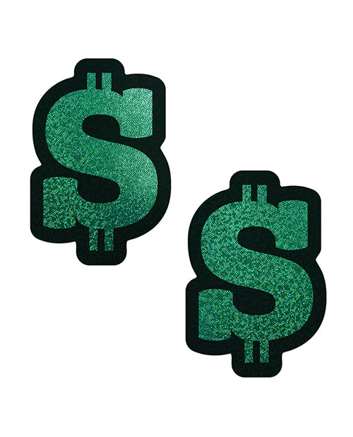 Pastease Premium Glitter Dollar Sign - Green O/S