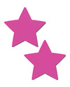 Pastease Basic Star Black Light Reactive - Neon Pink O/S