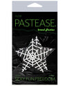 Pastease Halloween Glitter Web  - Glow in the Dark Black/White O/S