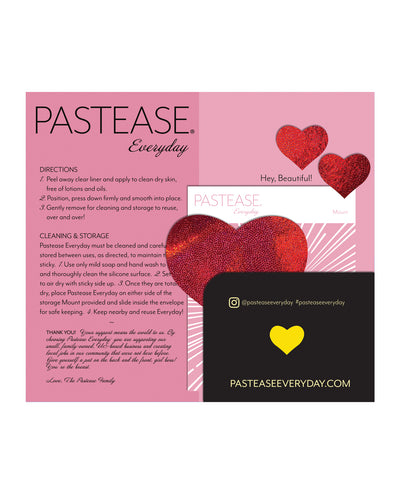 Pastease Reusable Liquid Heart - Red O/S