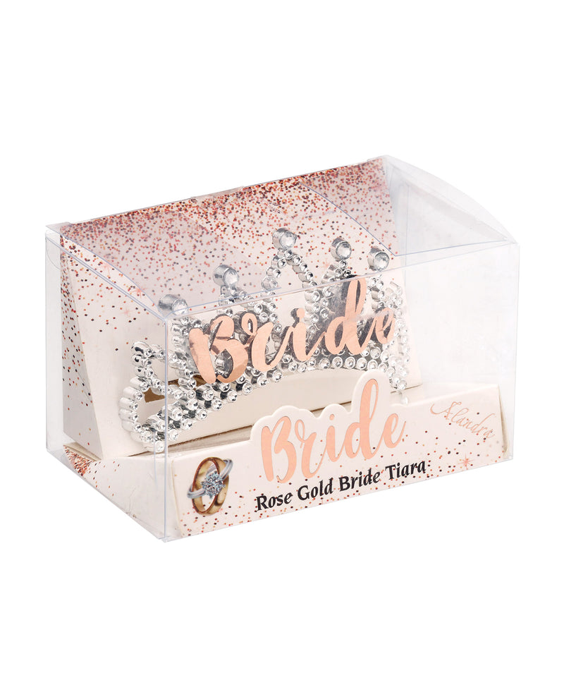 Bride Tiara - Rose Gold
