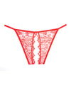 Adore Lace Enchanted Belle Panty Red O/S