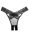 Adore Sheer & Lace Desire Panty Black O/S