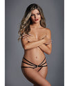 Adore the Only One Strappy Ouverte Panty Black O/S