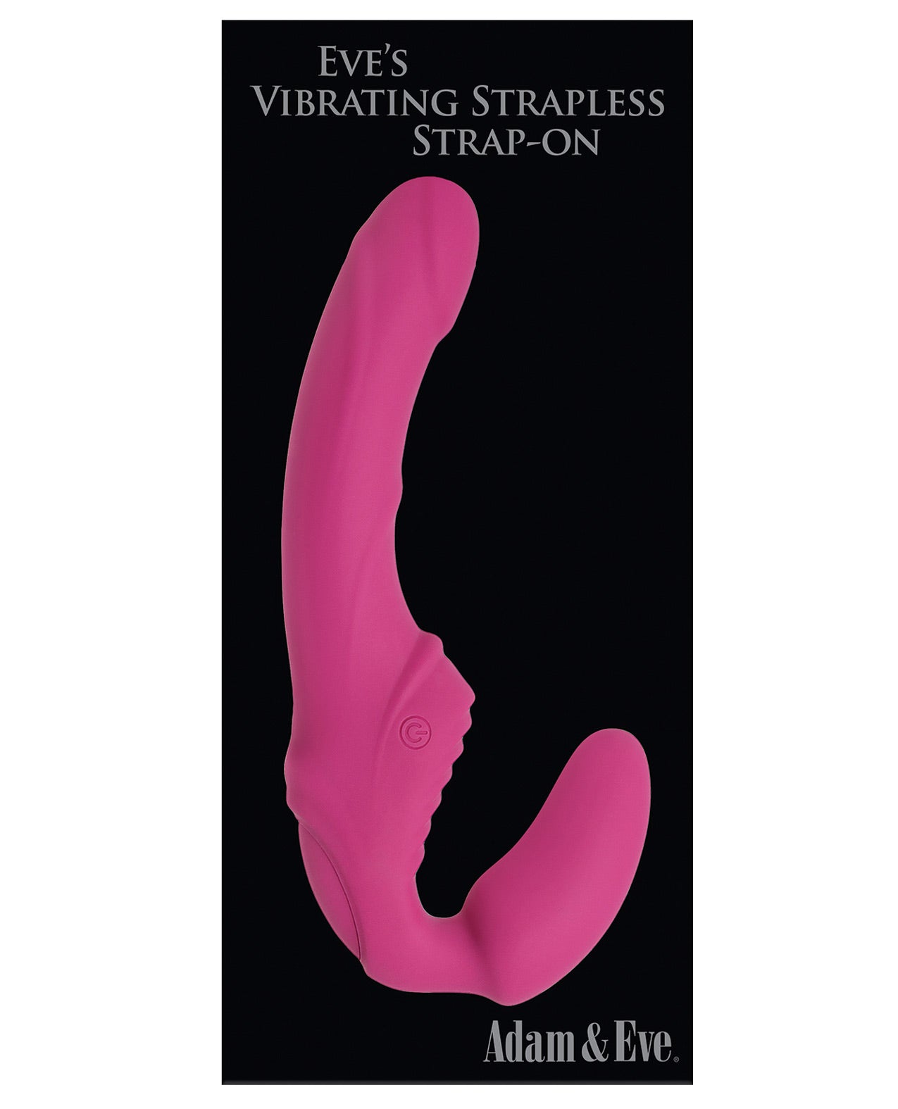 Adam & Eve Eve's Vibrating Strapless Strap On - Pink