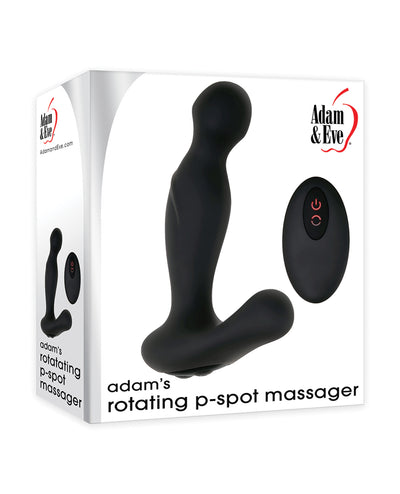 Adam & Eve Adam's Rotating P Spot Massager - Black