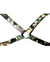 Sensual Sin Leather X Harness - Camo Large/Extra Large