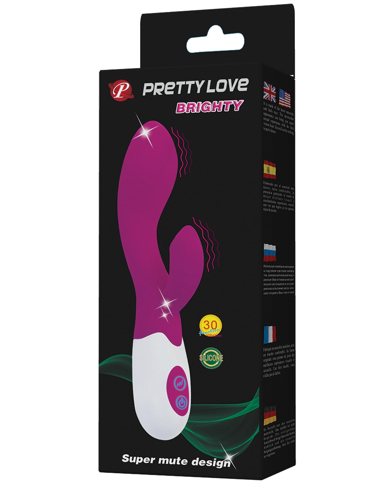 Pretty Love Brighty Vibrator - Fuchsia