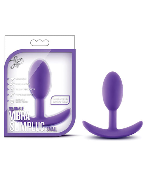 Blush Luxe Wearable Vibra Slim Plug - Small