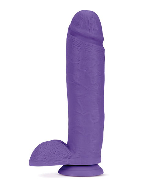 Blush Au Naturel Bold Huge 10.5" Dildo - Purple