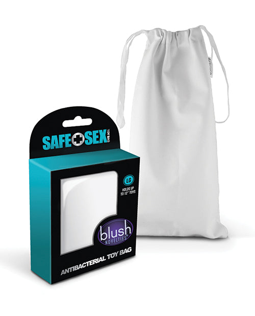 Blush Safe Sex Antibacterial Toy Bag Counter Display - Large Display of 24