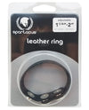 Spartacus Plain Leather C-Ring