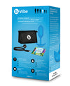 b-Vibe Vibrating Snug Plug - Blue Large