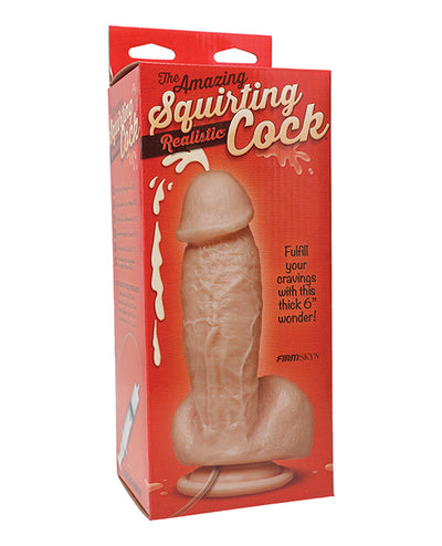 The Amazing Squirting Realistic Cock