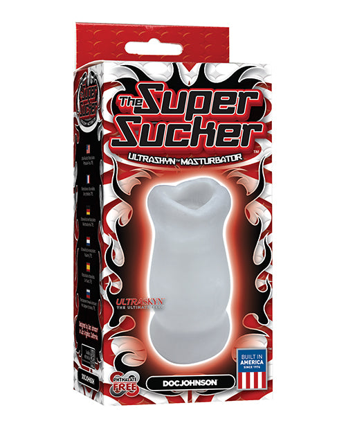 Ultraskyn Super Sucker Masturbator - Clear