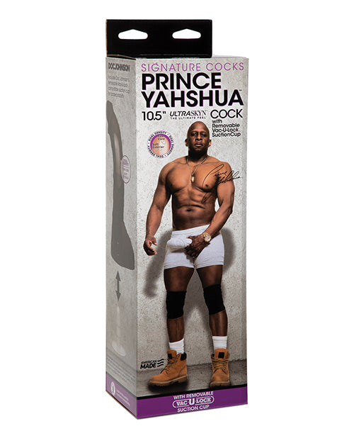 Prince Yahshua Ultraskyn 10.5" Cock  - Chocolate