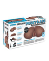 Luvdolz Remote Control Rechargeable Pussy & Ass w/Douche - Mocha