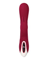 Evolved Inflatable Bunny Dual Stim Rechargeable - Burgundy