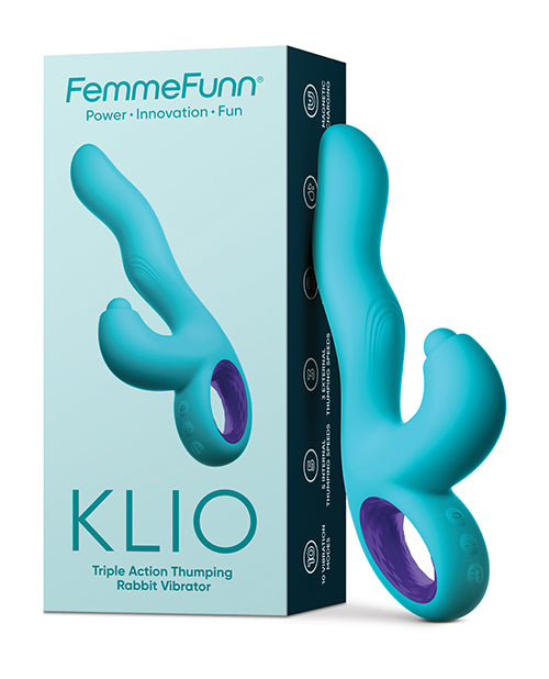Femme Funn Klio Triple Action Rabbit - Turquoise