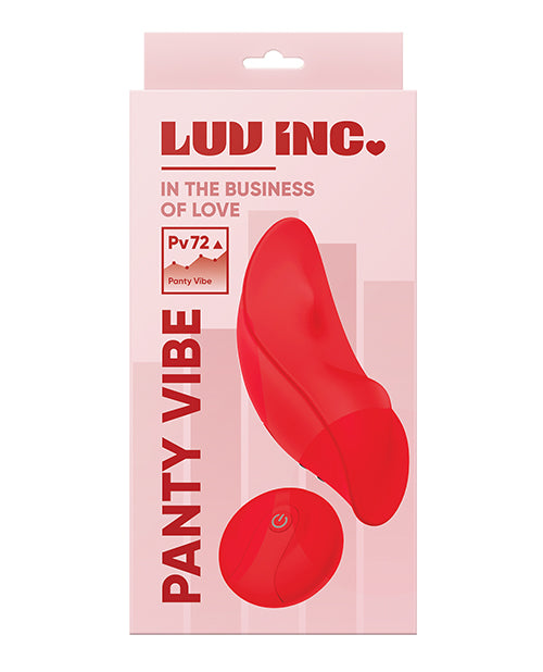 Luv Inc. Panty Vibe - Red