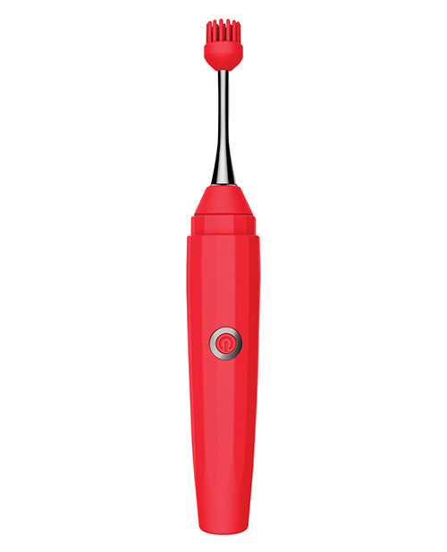 Luv Inc. Orgasm Pen w/Three Attachments - Red