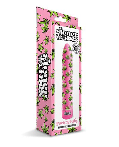 Stoner Vibes Pack A Fatty Multi Speed Vibrator - Pink Kush