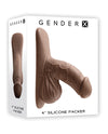 Gender X 4" Silicone Packer - Dark