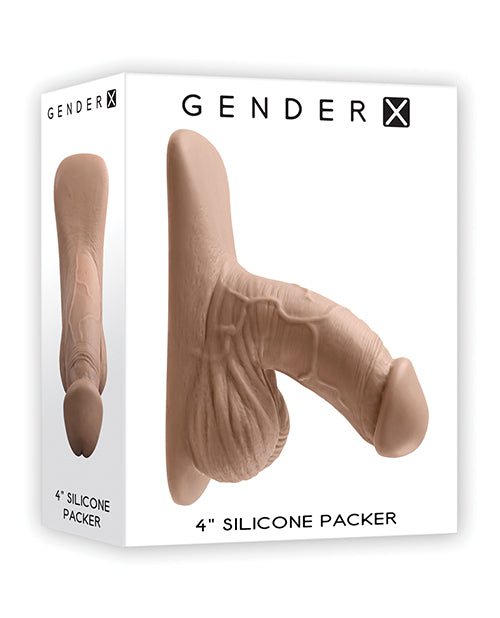 Gender X 4" Silicone Packer - Tan