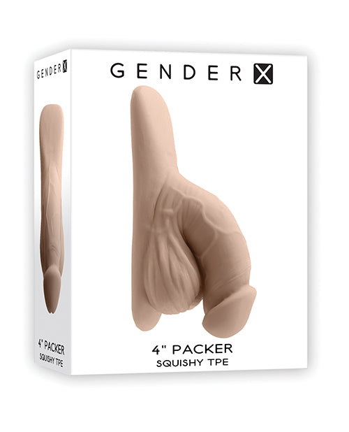 Gender X 4" Packer - Ivory