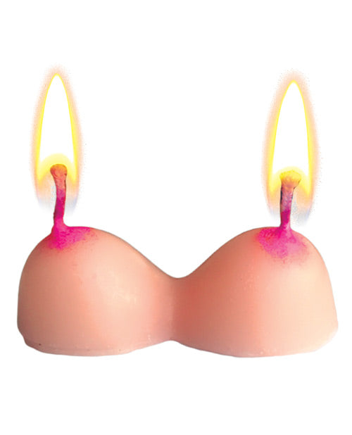 Boobie Party Candles - Pack of 3