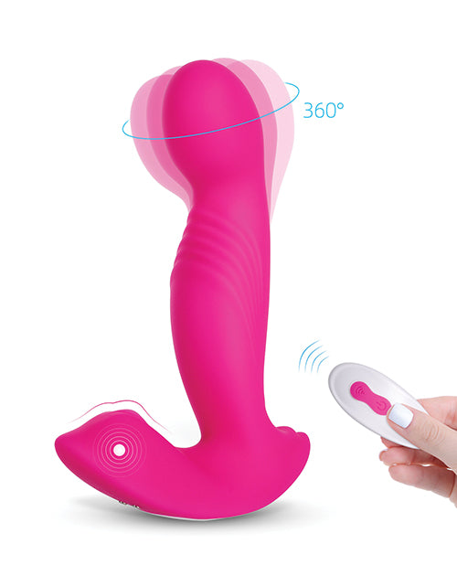 Crave G-Spot Vibrator w/Rotating Head - Pink