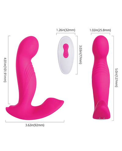 Crave G-Spot Vibrator w/Rotating Head - Pink