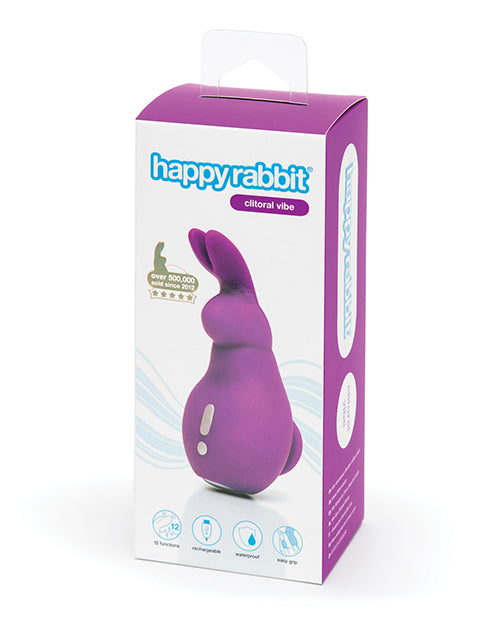 Happy Rabbit Mini Ears Rechargeable Rabbit Finger Vibrator - Purple