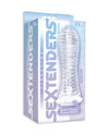 The 9's Vibrating Sextenders Ribbed Sleeve