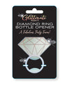 Glitterati Diamond Ring Bottle Opener