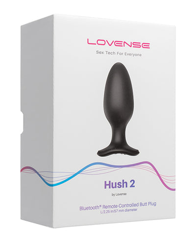Lovense Hush 2 1" Butt Plug - Assorted Sizes