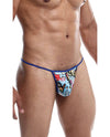 Male Basics Sinful Hipster Wow T Thong G-String Print XL
