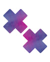 Neva Nude Chameleon Color Changing X Factor Pasties - Pink/Purple